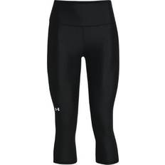 Fitness & Gym - Women Clothing Under Armour HeatGear No-Slip Waistband Ankle Leggings Women - Black/White