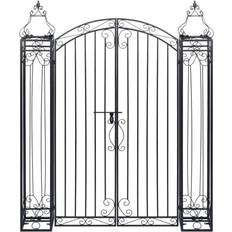 Iron Gates vidaXL Ornamental Garden Gate 122x160cm