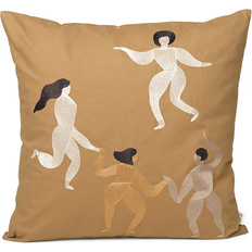 Ferm Living Free Complete Decoration Pillows Brown (50x50cm)