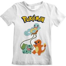 Pokémon Trio Original Kid's T-Shirt - White (UTHE337-1)