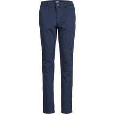 Jack & Jones Boy's Slim Fit Chinos - Blue/Navy Blazer (12160028)