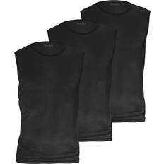 Gripgrab Base Layers Gripgrab Ultralight Sleeveless Mesh Baselayer 3 pack Men - Black