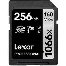 LEXAR Professional SDXC Class 10 UHS-I U3 V30 256GB (1066x)