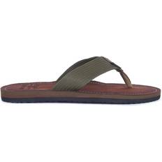 Green - Men Flip-Flops Barbour Toeman - Olive