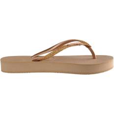 Havaianas Slim Flatform Glitter - Rose Gold