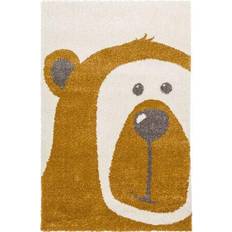 Gold Rugs Kid's Room AFKliving Teddy Bear Honey Rug 31.5x59.1"