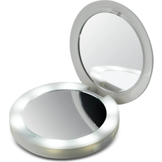 Homedics Pretty & Powerful Compact Mirror Power Bank