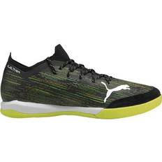 Puma Men Football Shoes Puma Ulra 1.2 Pro Court M - Black/White/Yellow Alert