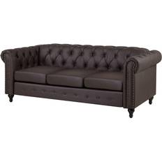 Beliani 25513562 Sofa 208cm 3 Seater