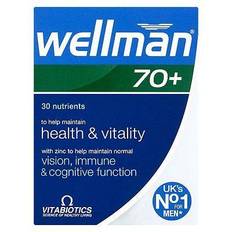 E Vitamins Vitamins & Minerals Vitabiotics Wellman 70+ 30 pcs