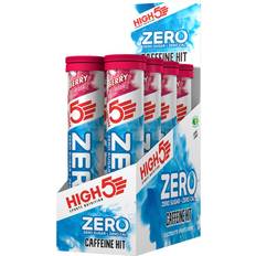 Magnesiums Carbohydrates High5 Zero Caffeine Hit (8 x 20 Tabs) Berry Flavour