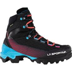 La Sportiva Women Hiking Shoes La Sportiva Aequilibrium ST GTX W - Black/Hibiscus