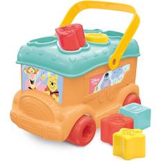 Clementoni Winnie The Pooh Baby Cars Soft & Go Shape Sorter Bus