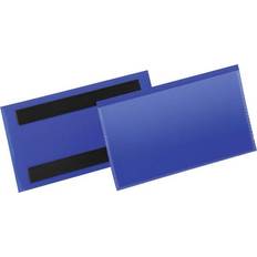 Blue Paper Clips & Magnets Durable Magnetic Document Pouche