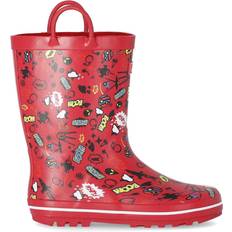 Trespass Kid's Apolloton Wellies - Cosmic Red