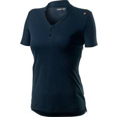 Castelli Tech Polo Shirt Women - Dark Infinity Blue