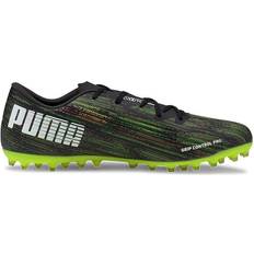 48 ½ - Multi Ground (MG) Football Shoes Puma Ultra 2.2 MG - Black/White /Yellow Alert