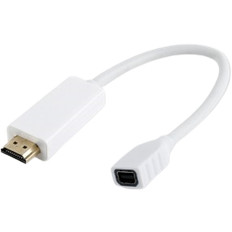 MicroConnect HDMI-DisplayPort Mini M-F 0.1m