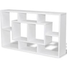 vidaXL Floating 8 Compartments Wall Shelf 85cm