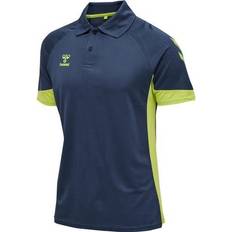 Fitness & Gym Polo Shirts Hummel Lead Mesh Functional Polo Shirt Men - Dark Denim