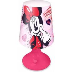 Pink Table Lamps Kid's Room Minnie Mouse Pink Table Lamp Table Lamp