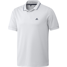 Adidas Go To Pique Polo Shirt Men - White/Crew Navy