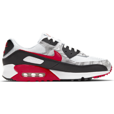 Nike Air Max 90 M - White/Black/University Red