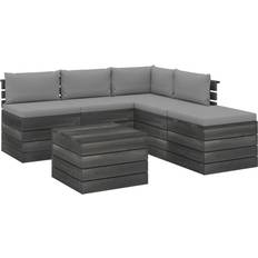 vidaXL 3061924 Outdoor Lounge Set, 1 Table incl. 4 Sofas