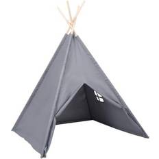 vidaXL Tipi Tent for Children with Peachskin Bag