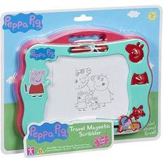 Magnetic Boards - Plastic Toy Boards & Screens Character Peppa Pig Travel Magnetic Scribbler