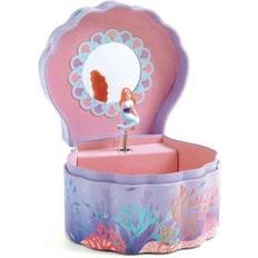 Djeco Jewelry Box with Music Box Mermaid