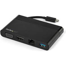 StarTech USB C-HDMI/VGA/RJ45/USB A M-F Adapter