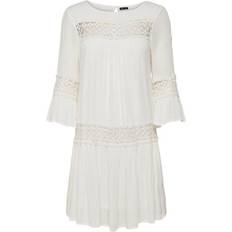 Only Flared Dress - White/Cloud Dancer