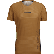 Adidas Terrex Parley Agravic Trail Running Pro T-shirt Men - Mesa/Legend Ink