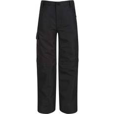 Hiking Trousers Children's Clothing Regatta Kid's Sorcer II Zip Off Walking Trousers - Ash (RKJ108-61I)