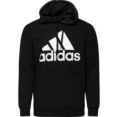 Adidas Essentials Fleece Big Logo Hoodie - Black/White