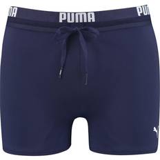Blue Swimming Trunks Puma Short Length Swim Shorts - Navy Blue