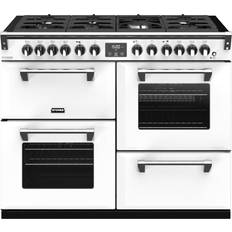 Stoves 110cm - Freestanding - White Gas Cookers Stoves Richmond Deluxe S1100DF White