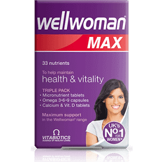 Magnesiums Vitamins & Minerals Vitabiotics Wellwoman Max 84 pcs