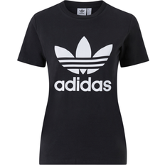 Adidas Women's Adicolor Classics Trefoil T-shirt - Black