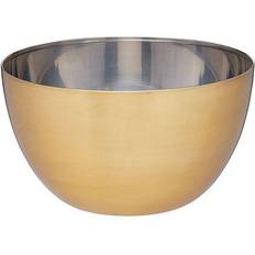 KitchenCraft MasterClass Stainless Steel Brass Finish Mixing Bowl 24 cm 4.7 L