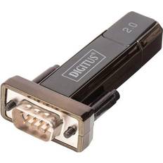 Cables Digitus USB A 2.0 - RS232 Converter Adapter M-M