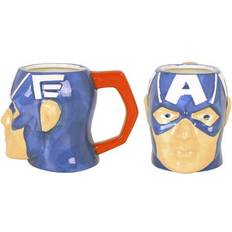 BigBuy Cups & Mugs BigBuy Captain America Cup & Mug 41cl