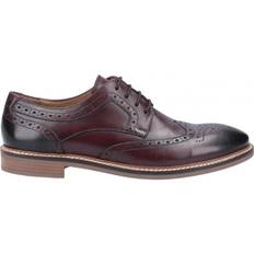 Men - Red Low Shoes Hush Puppies Bryson - Bordo