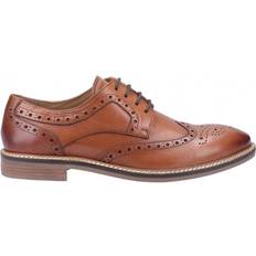 Brown - Men Oxford Hush Puppies Bryson - Tan