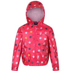 Polka Dots Outerwear Regatta Peppa Pig Muddy Puddle Jacket - Bright Blush Polka (RKW266_U6C)