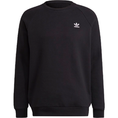 Adidas Adicolor Essentials Trefoil Crewneck Sweatshirt - Black