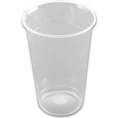 Plastic Cups Transparent 50-pack