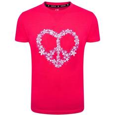 Dare 2b Kid's Rightful Graphic T-shirt - Neon Pink (DKT428-83A)