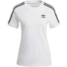 adidas Women's Adicolor Classics 3-Stripes Tee - White